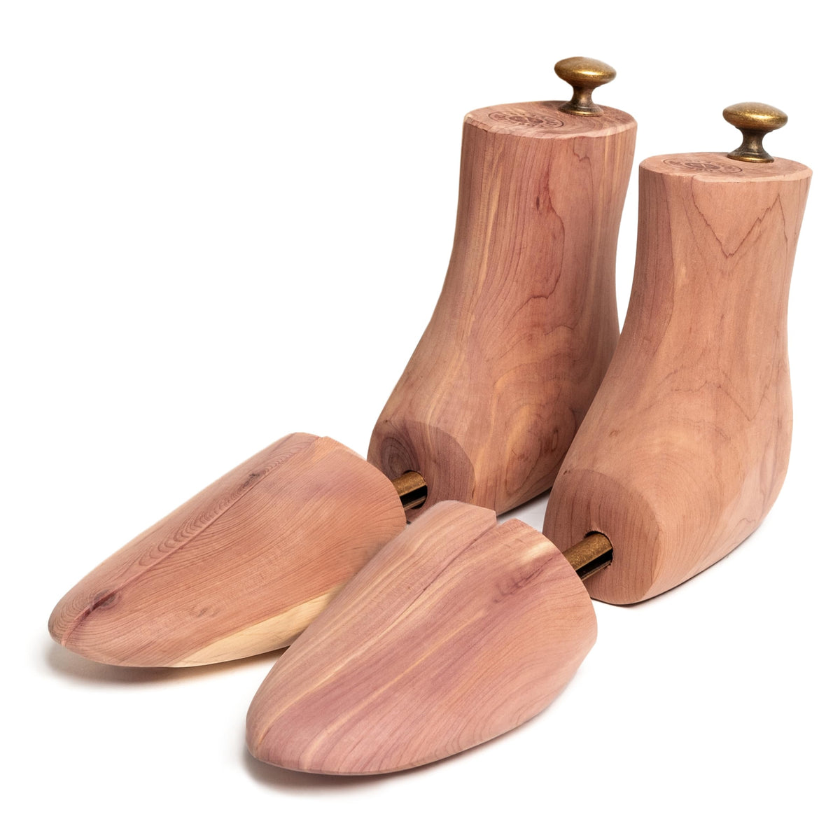 Cobbler's Choice Cedar Boot Trees for Men, Split Toe product photo 2