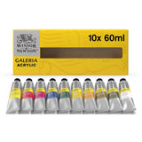 Winsor & Newton Galeria Acrylic Paint, 10 x 60ml