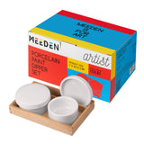 MEEDEN Porcelain Palette Cups, 2-Pack