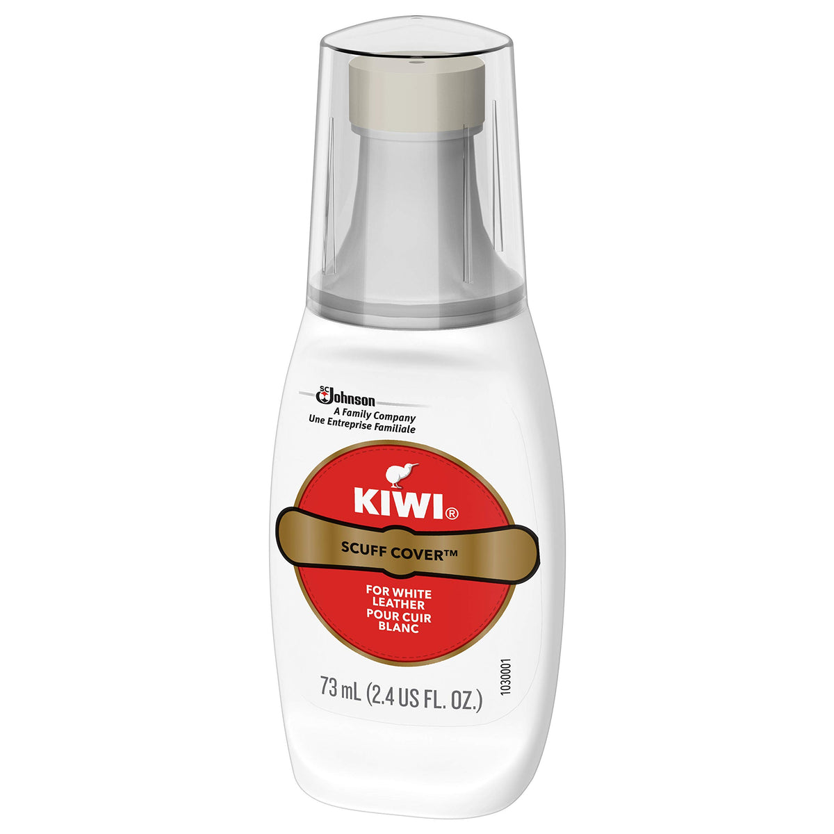 KIWI Scuff Cover with Sponge Applicator, White, 2.4 fl oz product photo 3