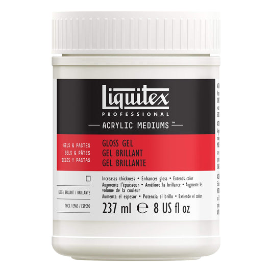 Liquitex Professional Gloss Gel Medium, 8 oz