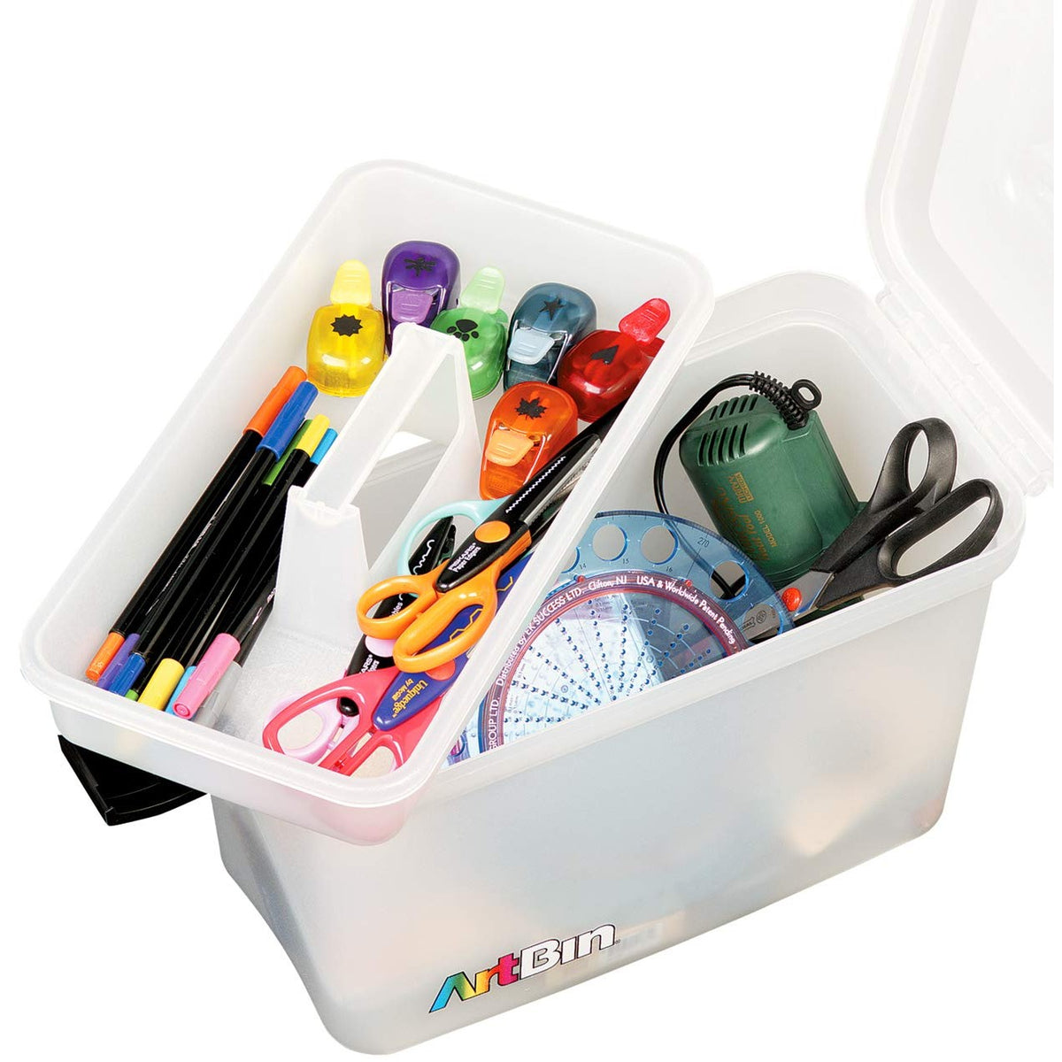 ArtBin Sidekick Carrying Case, Translucent, Translucent