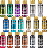 DecoArt Americana Dazzling Metallics Acrylic Paint Set, 9 x 2 oz