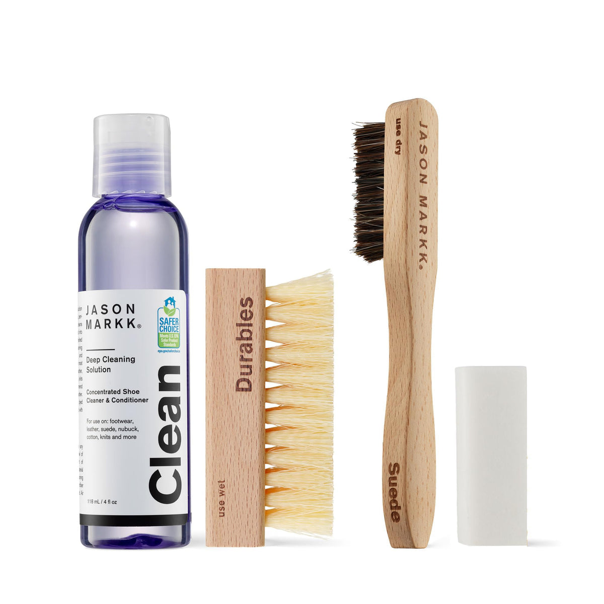 Jason Markk Suede Essentials Bundle, 4-Piece product photo 1