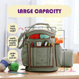 Hearth & Harbor Crochet Bag, Sage Green, Sage green
