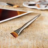 Zen  Series 73 Short Handle Plat Blender Brush