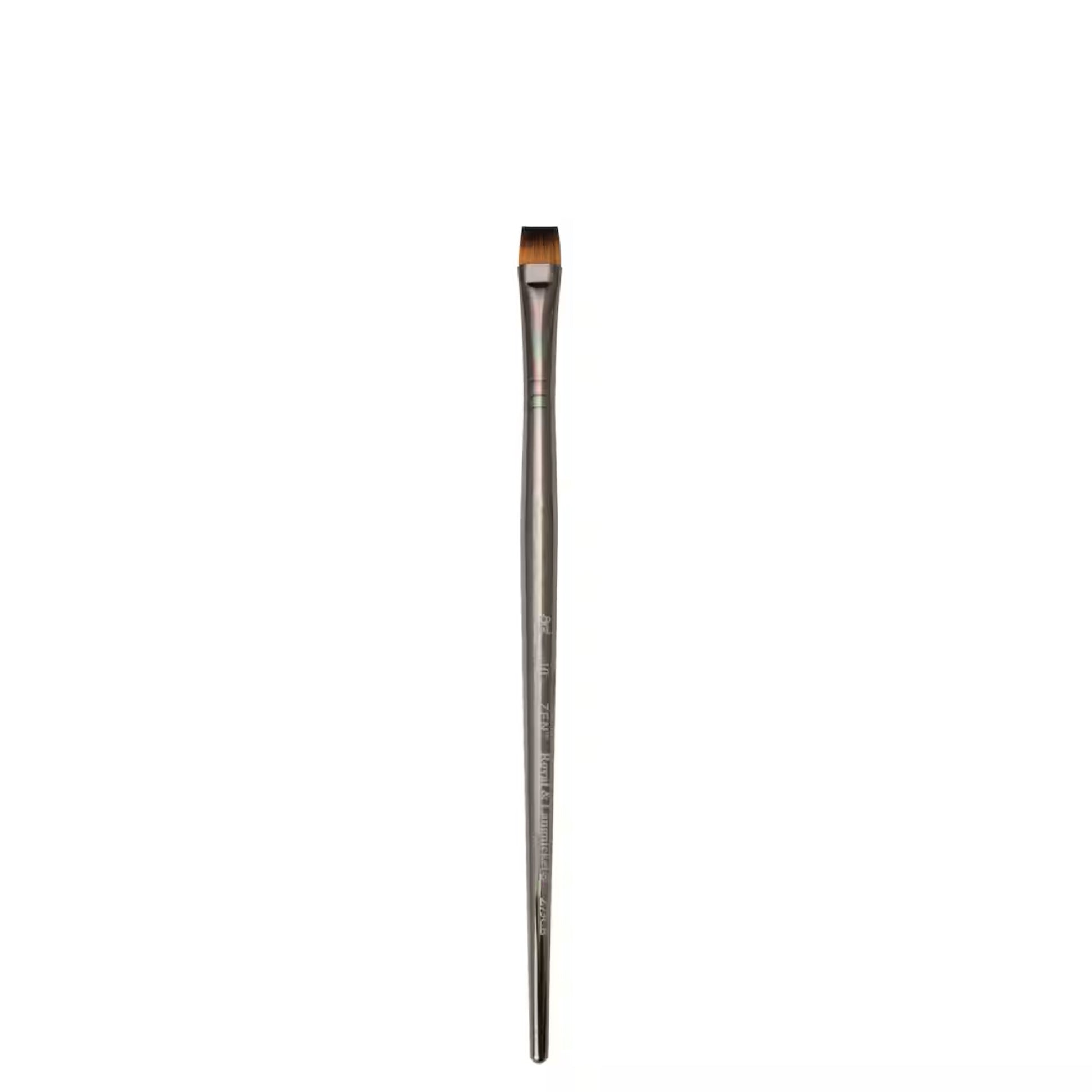 Zen  Series 73 Short Handle Plat Blender Brush