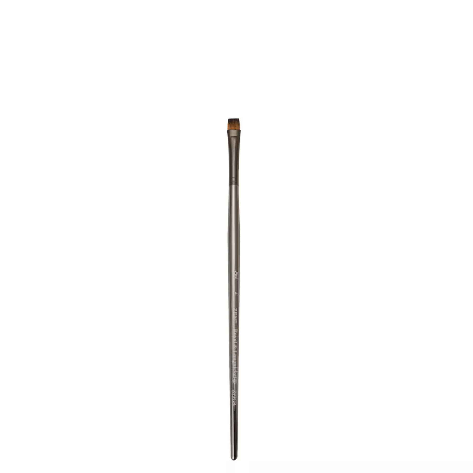 Zen  Series 73 Short Handle Plat Blender Brush