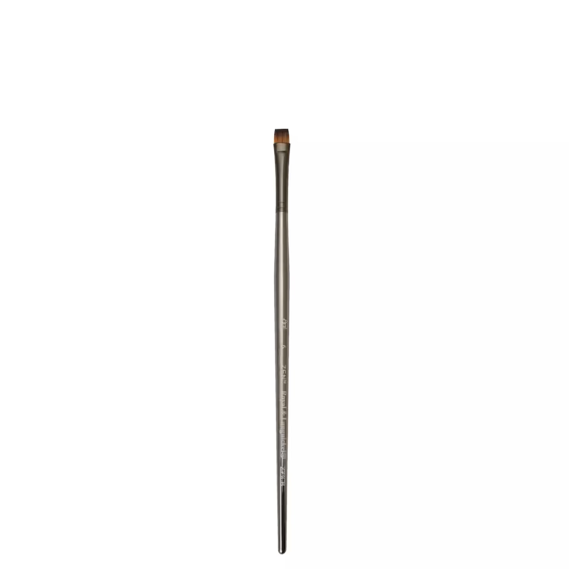Zen  Series 73 Short Handle Plat Blender Brush