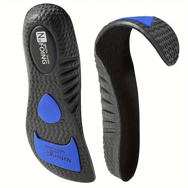 Plantar Fasciitis Relief Shoe Insoles [4-Pair], Arch Support Insoles, Running Athletic Gel Shoe Inserts, Orthotic Inserts for Arch Pain[Trim to Fit: Men 8-12/Women 9-13]