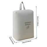 Travel Shoe Bags Waterproof Portable Shoe Pouches Organizer Dust-Proof Portable Small Shoe Organizer for Travel Hiking
