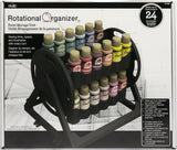 Rotational Organizer for Acrylic Storage, Holds 24 Standard 2 Fl Oz Bottles, DIY Arts & Crafts Organizer, 31100