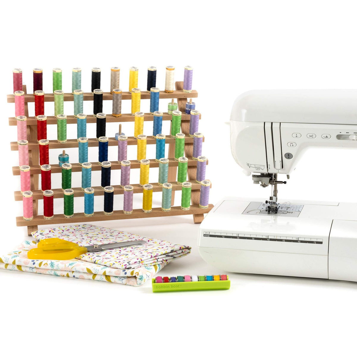 Dritz Wooden Thread Rack, Holds 60 Spools, 1 rack