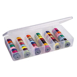 ArtBin 8156AB Large Bobbin Box, Clear, Clear
