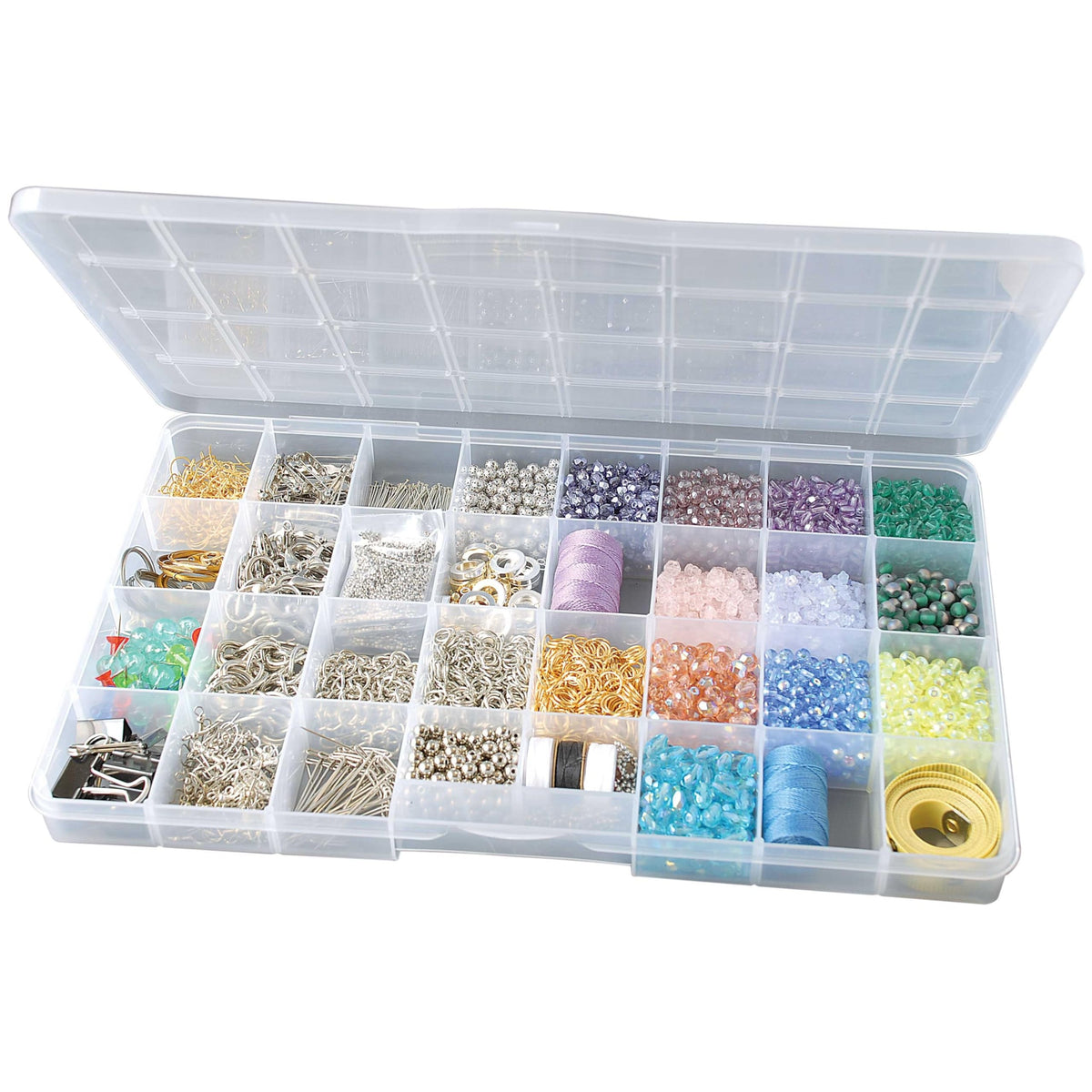 The Beadery Large Bead Keeper, 32 Compartments, Model 2176, 32 compartments