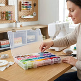 ArtBin Floss Finder Embroidery Organizer, Clear, Clear