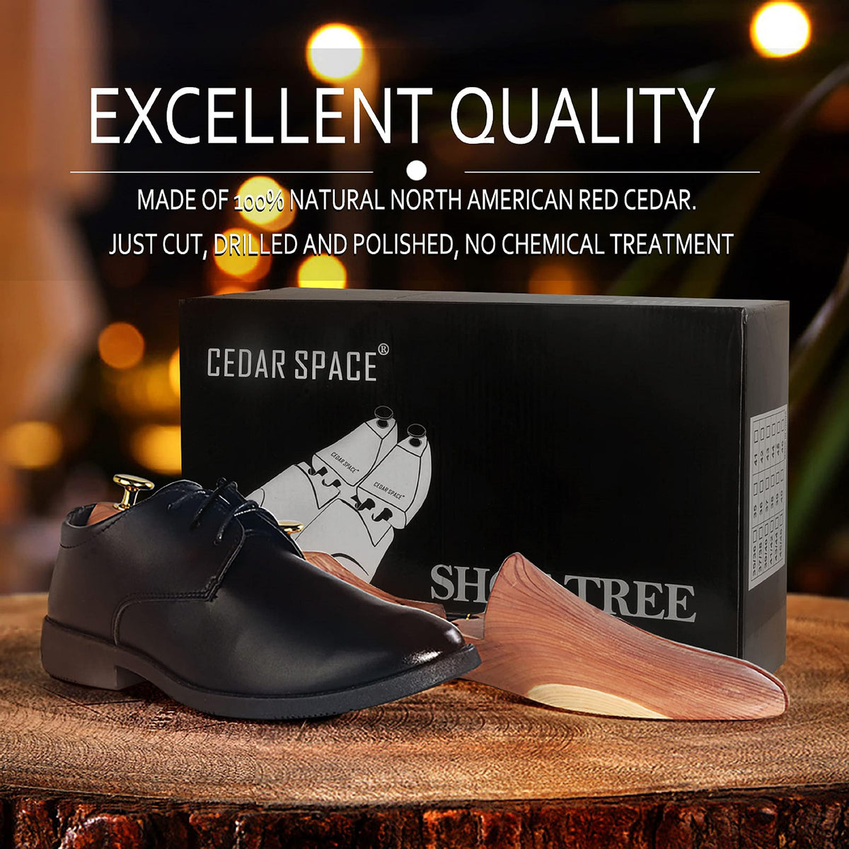 Cedar Space Cedar Shoe Trees for Men product photo 2
