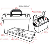 ArtBin Sidekick Carrying Case, Translucent, Translucent