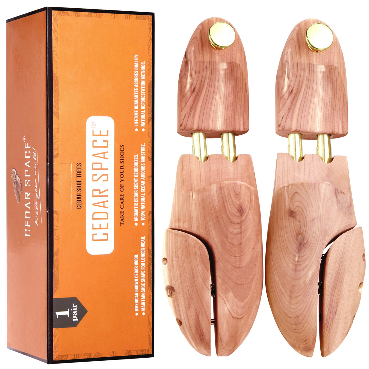 Cedar Space Cedar Shoe Trees for Men product photo 1