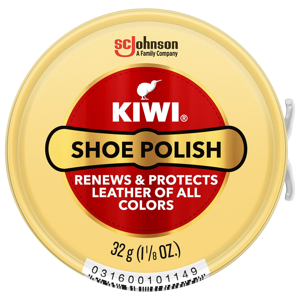 KIWI Shoe Polish, Neutral, 1.125 oz Metal Tin product photo 1