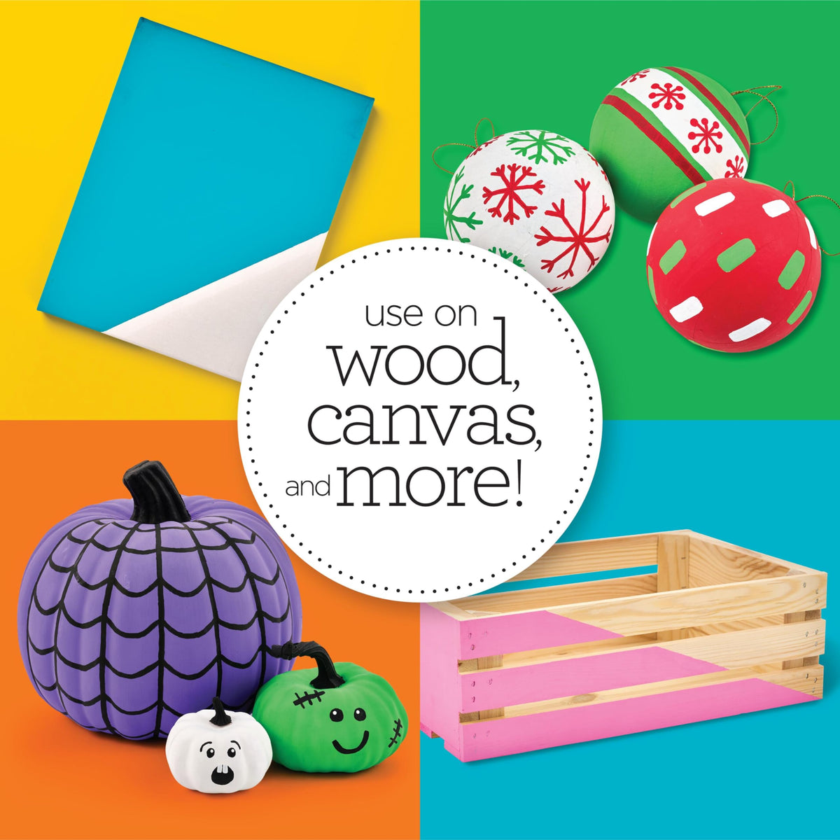 Apple Barrel Acrylic Craft Paint Set, 8 x 8 oz