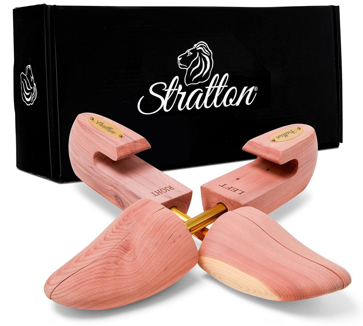Stratton Men's Adjustable Split-Toe Cedar Shoe Tree, 2-Pack product photo 1