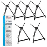 U.S. Art Supply Tabletop Easel, 15-21 in