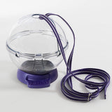 Prym Yarnit Travel Yarn Holder, Clear and Purple, Clear / purple