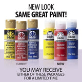 FolkArt Acrylic Paint Set – 18 Matte Colors, 2 oz Bottles