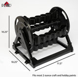 Rotational Organizer for Acrylic Storage, Holds 24 Standard 2 Fl Oz Bottles, DIY Arts & Crafts Organizer, 31100