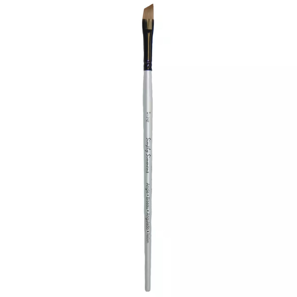 Simply Simmons Short Handle Angle Shader Brush