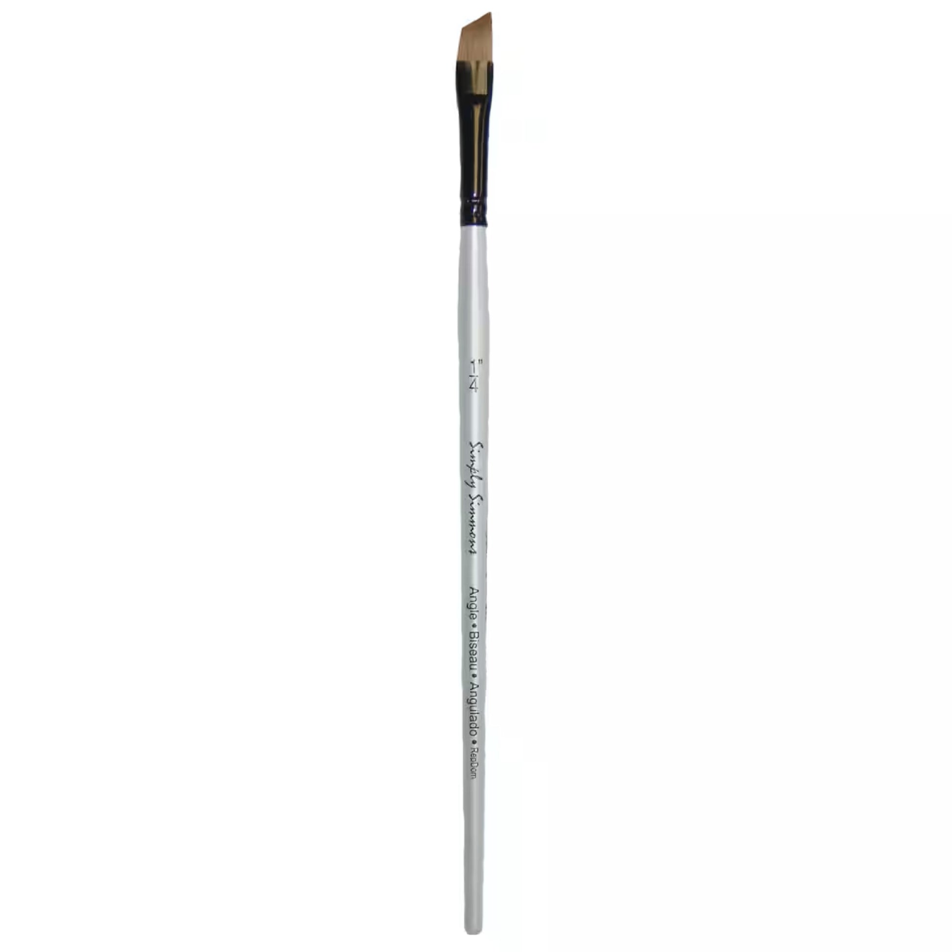 Simply Simmons Short Handle Angle Shader Brush
