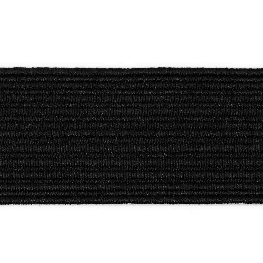 Dritz 3/4" Black Braided Elastic, 3 yd