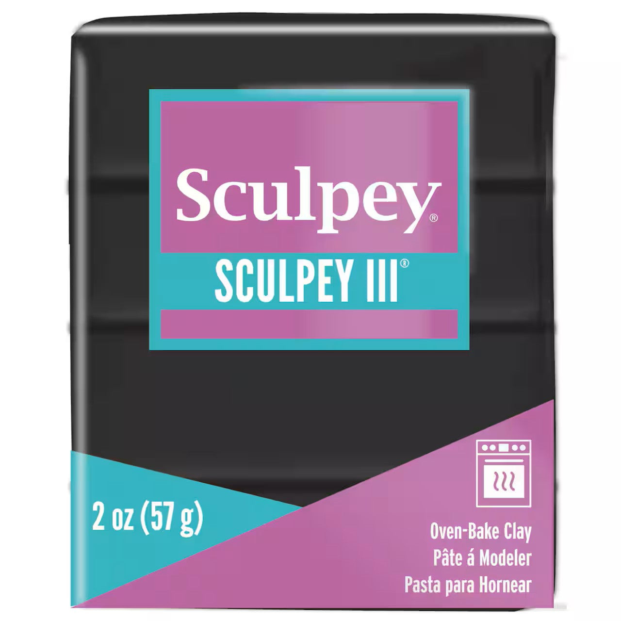 Sculpey III Oven-Bake Polymer Clay, 2 oz