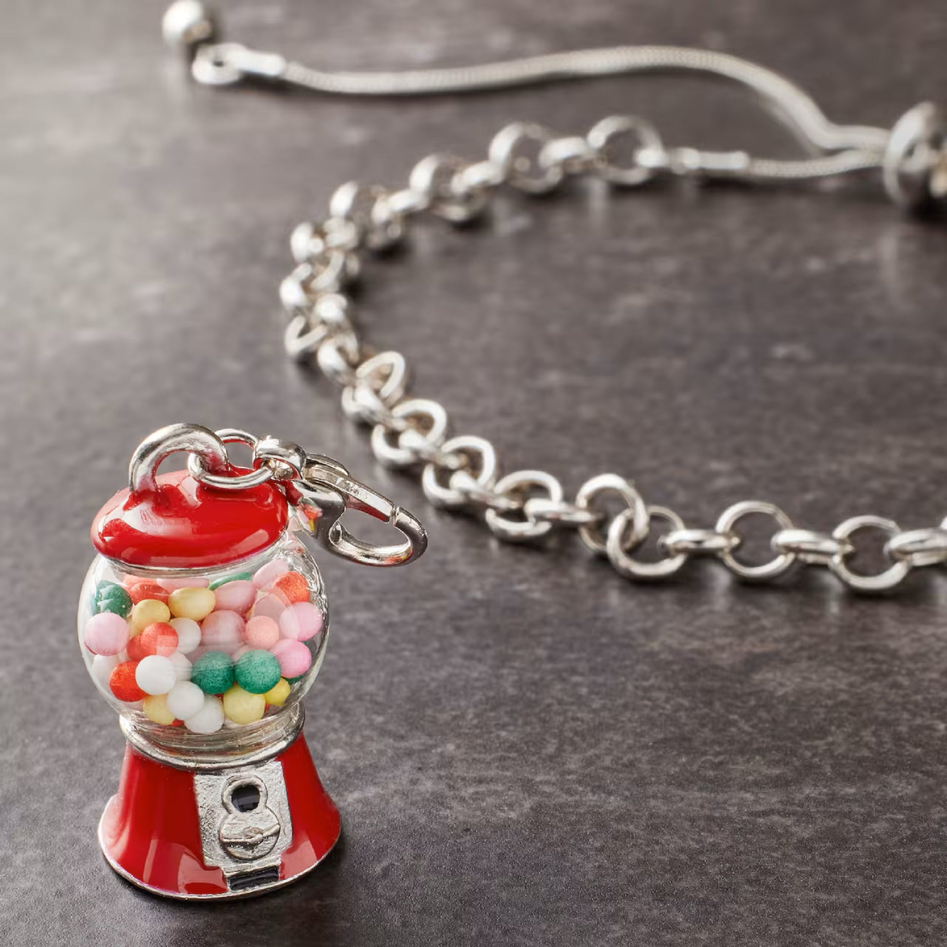 Bubblegum Machine Charm By Bead Landing