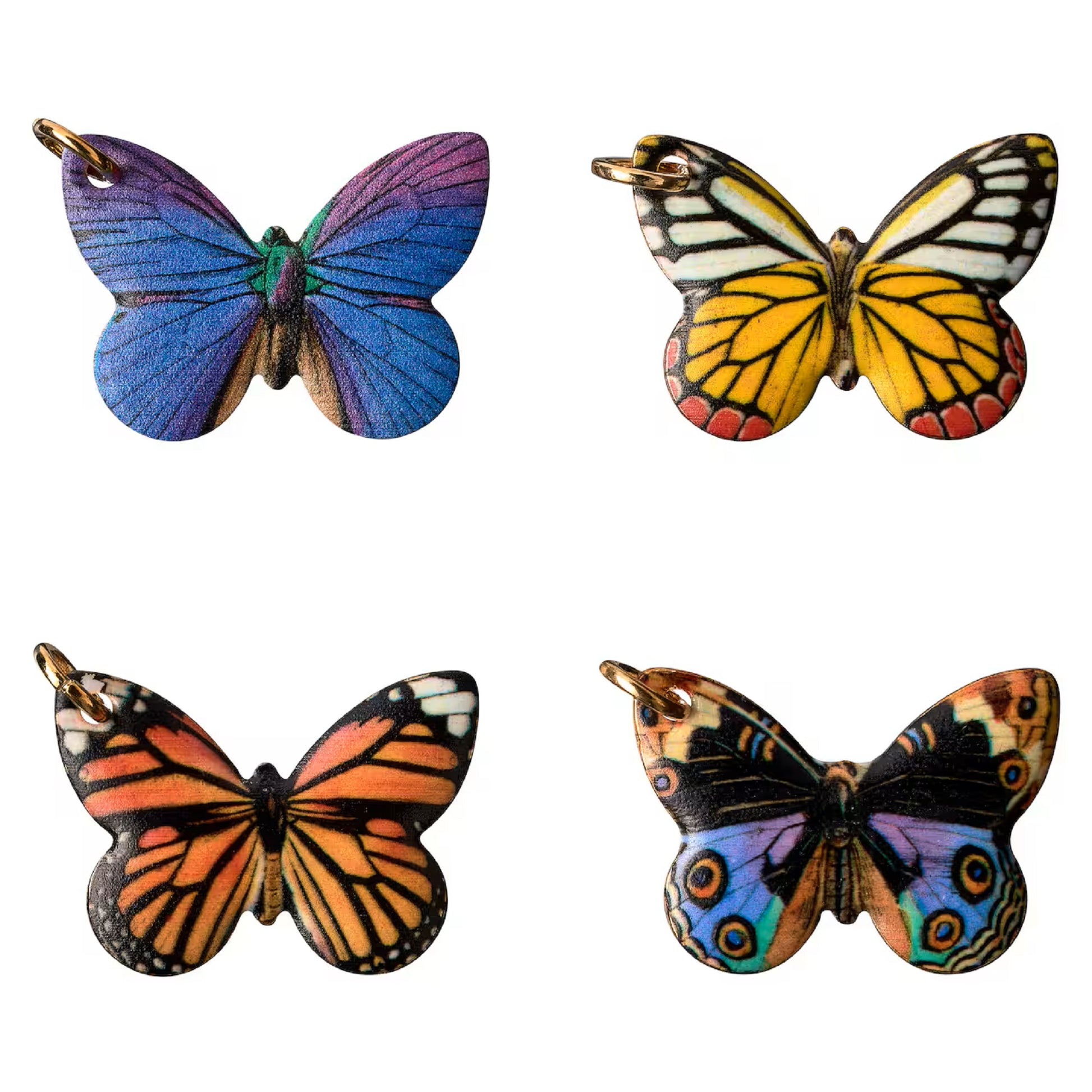 Photo-Real Butterfly Charm Set by Bead Landing