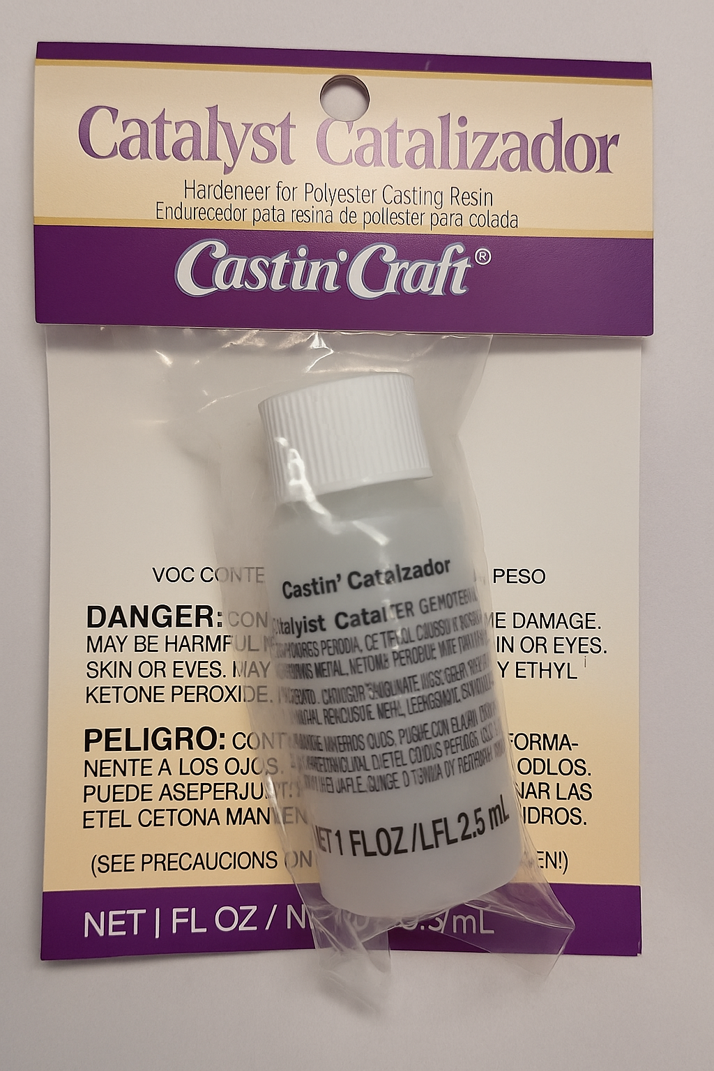 Castin’ Craft Resin Catalyst Hardener – 1 fl oz (29.5 ml)