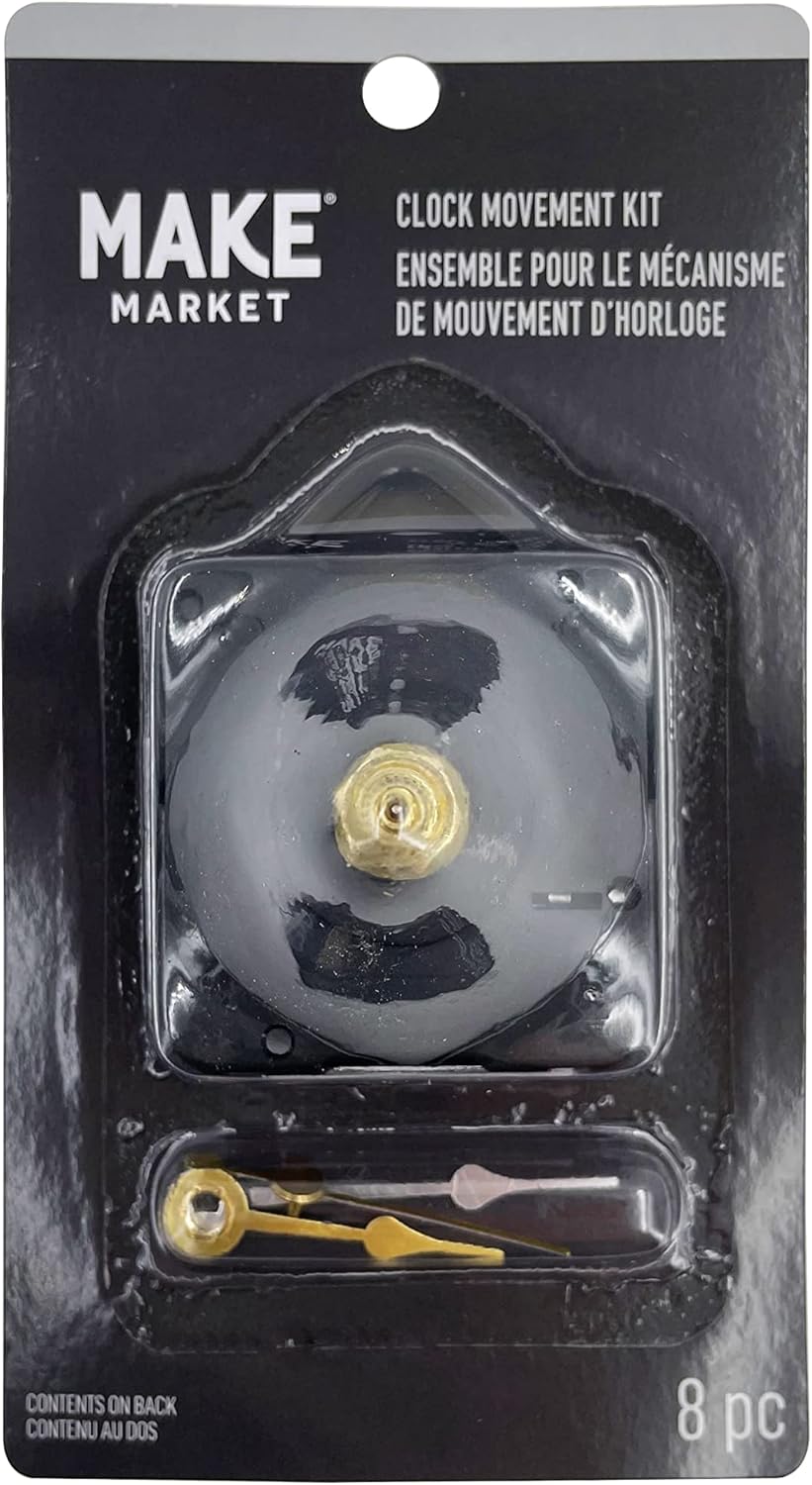 Clock Movement Kit with Mini Hands by Make Market 3/4