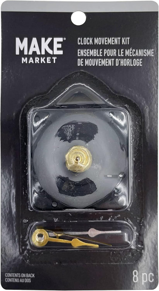Clock Movement Kit with Mini Hands by Make Market 3/4