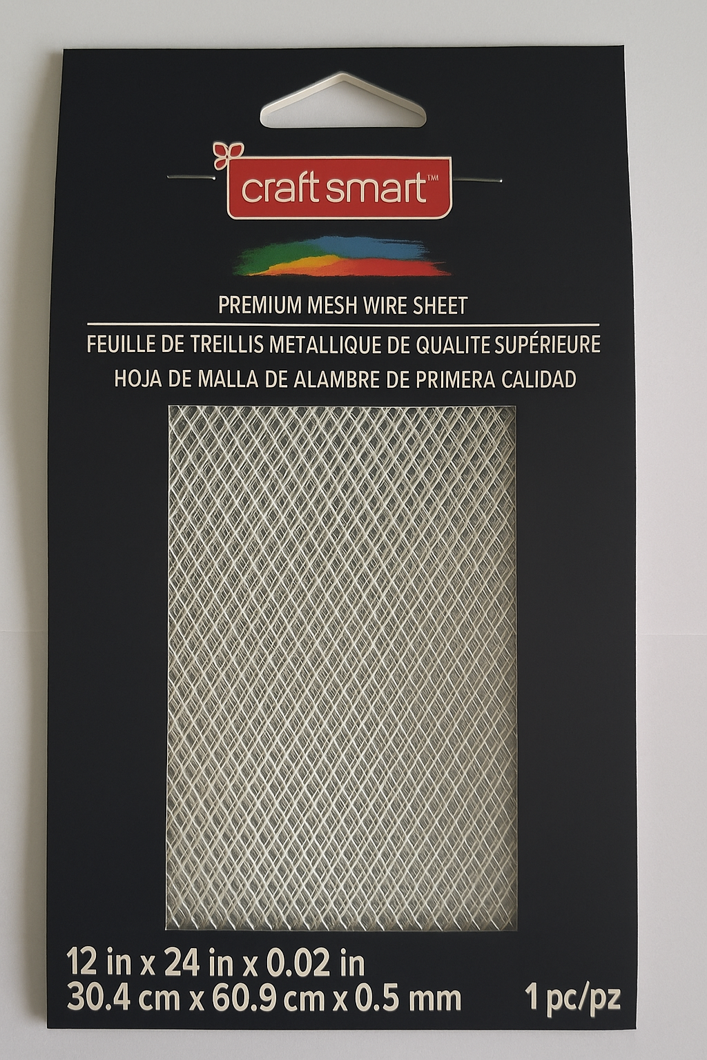 Craft Smart Premium Mesh Wire Sheet – 12" x 24" (30.4 cm x 60.9 cm)