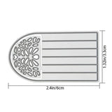 Heart Pattern Metal Cutting Die – 2.4" x 1.32"