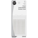 Crewel Hand Needles, Size 2, 12  56C-2