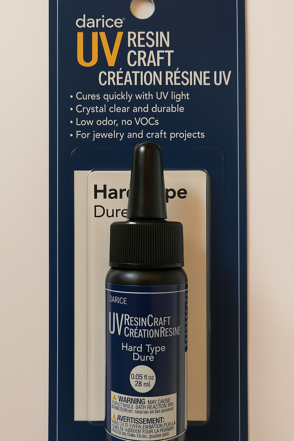 Blue Moon Studio UV Resin Craft – Hard Type, 0.85 fl oz (25 ml)