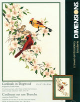 Dimensions - Cardinals in Dogwood