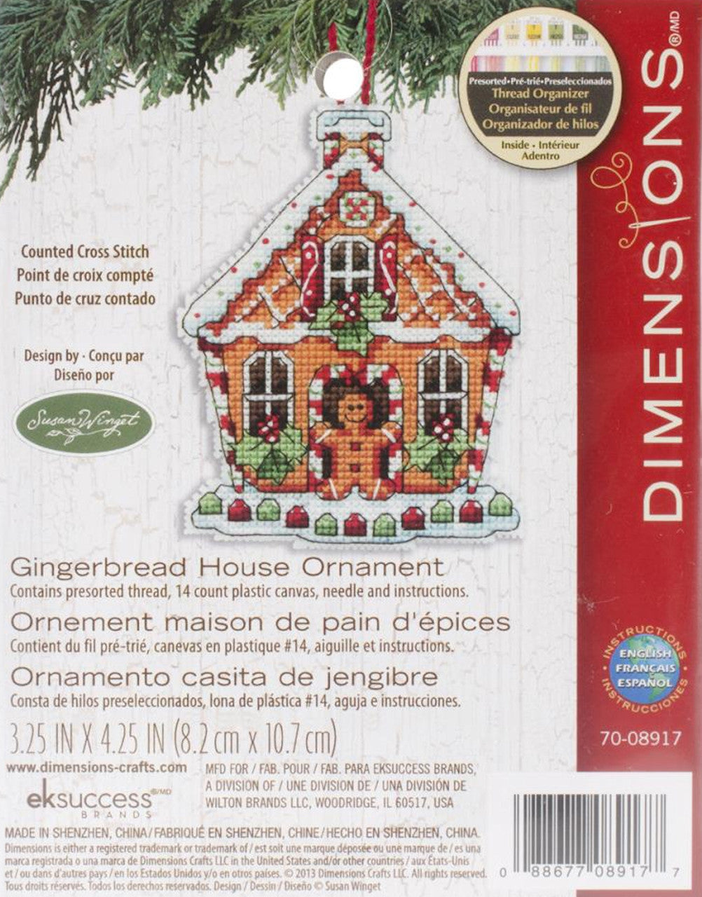 Dimensions - Gingerbread House Ornament