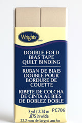 Wrights Products Double Fold Quilt Binding 7/8" X3yd,