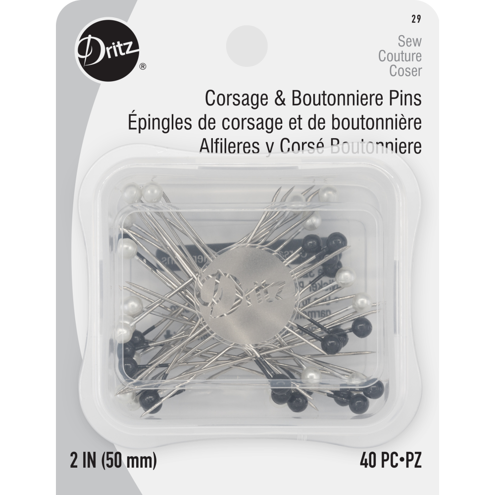 Dritz Corsage & Boutonniere Pins