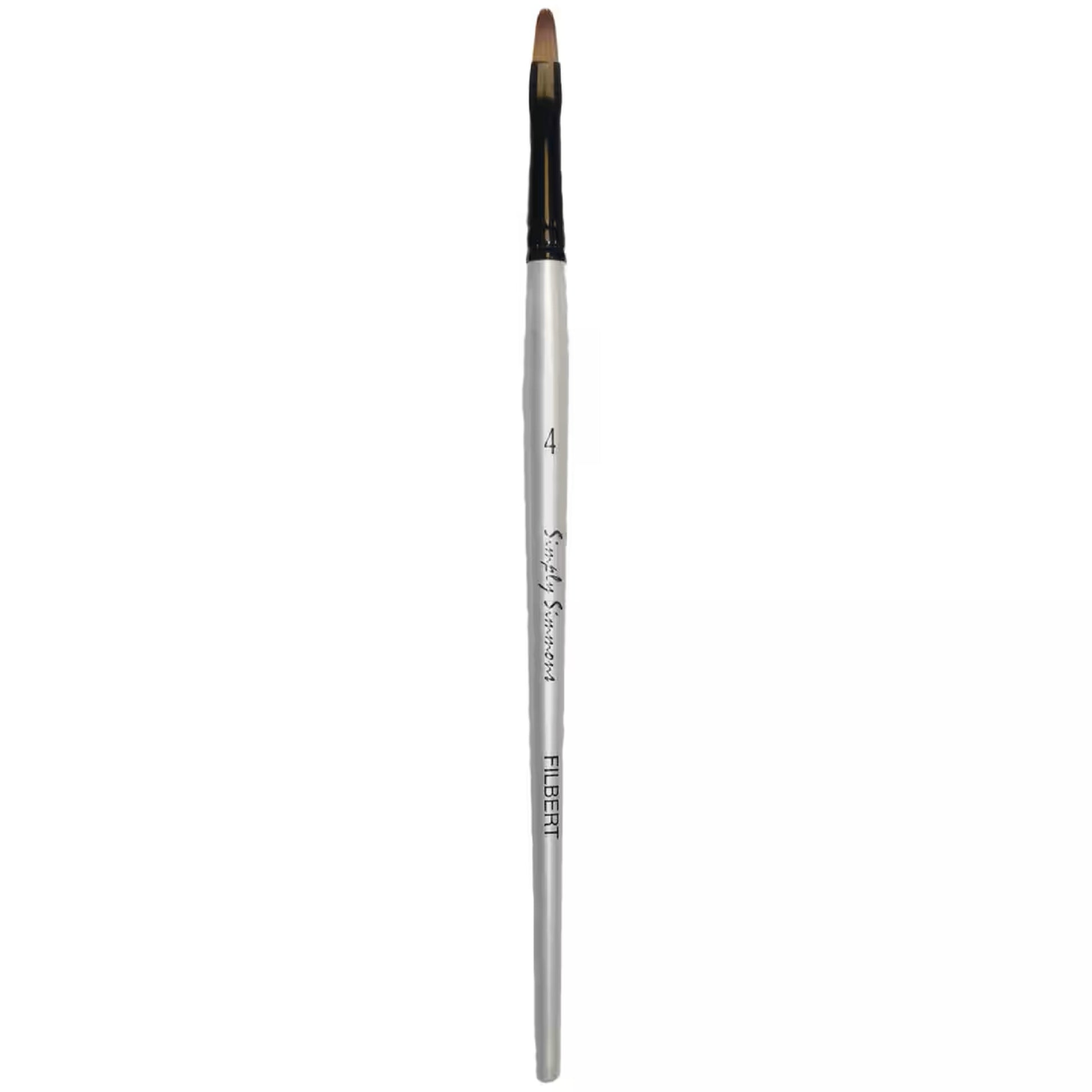 Simply Simmons Short Handle Filbert Brush