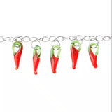 Glass Hot Chili Pepper Beads, 19mm by Bead Landing