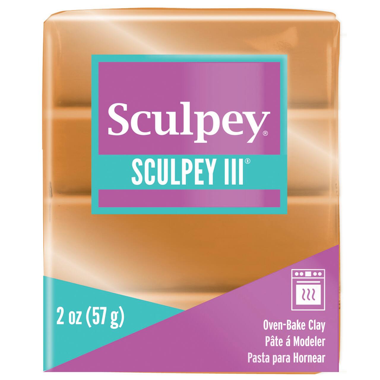 Sculpey III Oven-Bake Polymer Clay, 2 oz